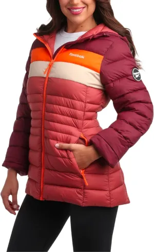 Reebok Women Jacket - Packable Quilted Puffer Coat  Casual Jacket for Women (S-XL)