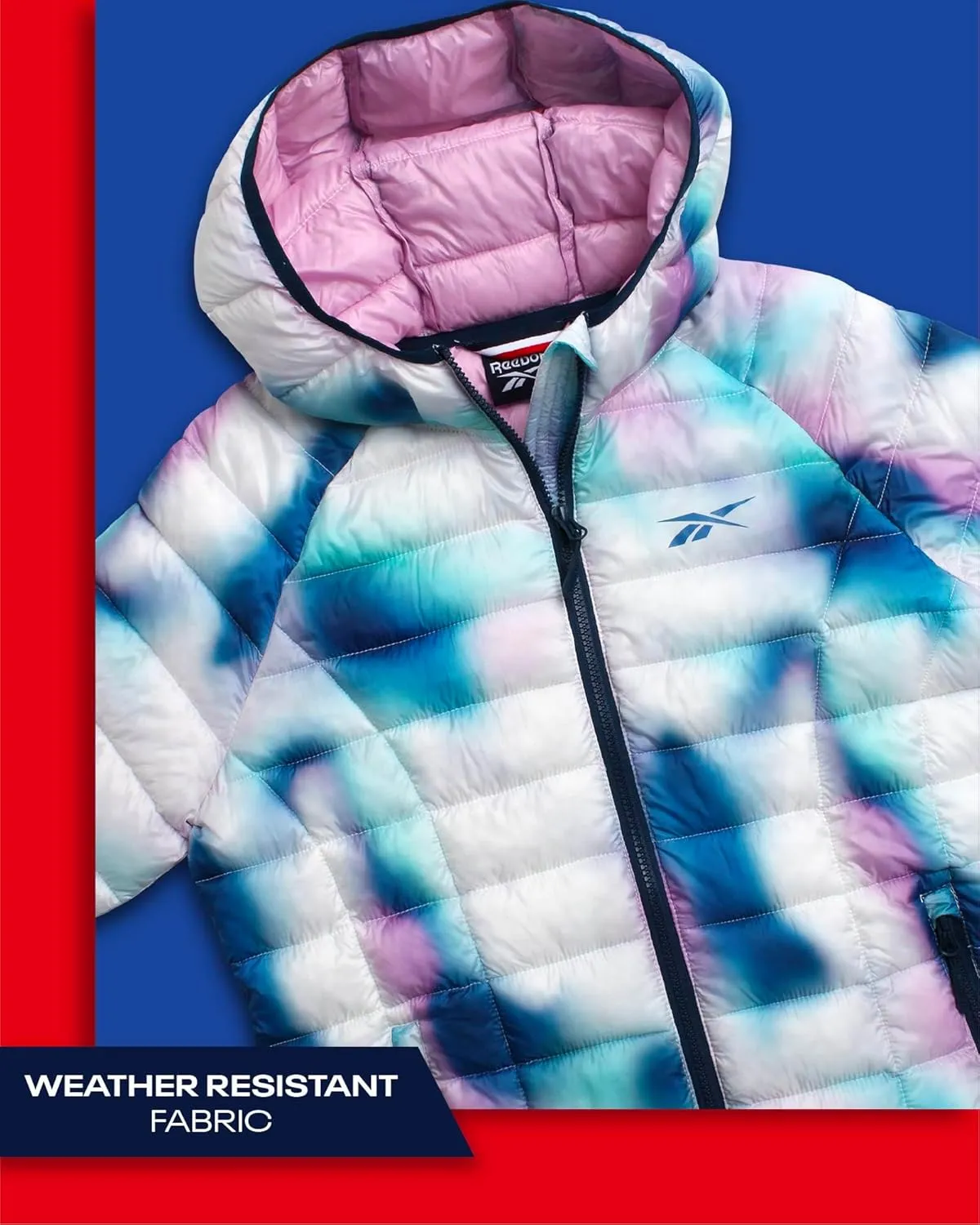 Reebok Women Jacket - Packable Quilted Puffer Coat  Casual Jacket for Women (S-XL)