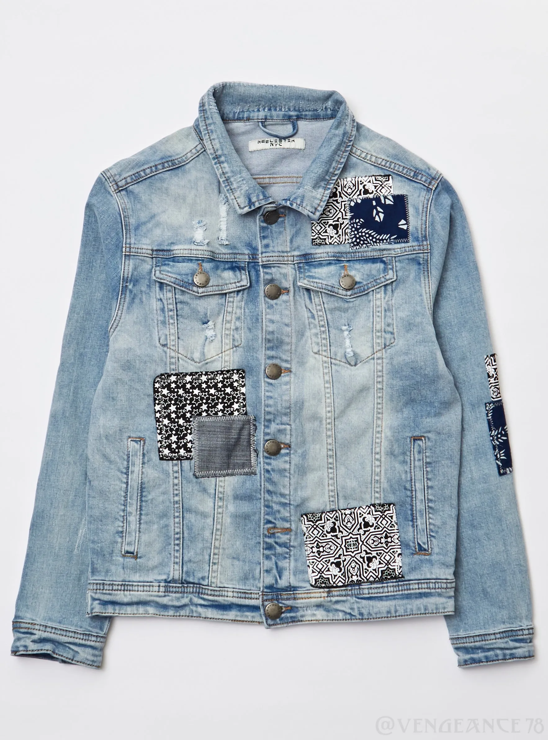 Reelistic Jacket - Bandana - Blue - RST-4010J-2