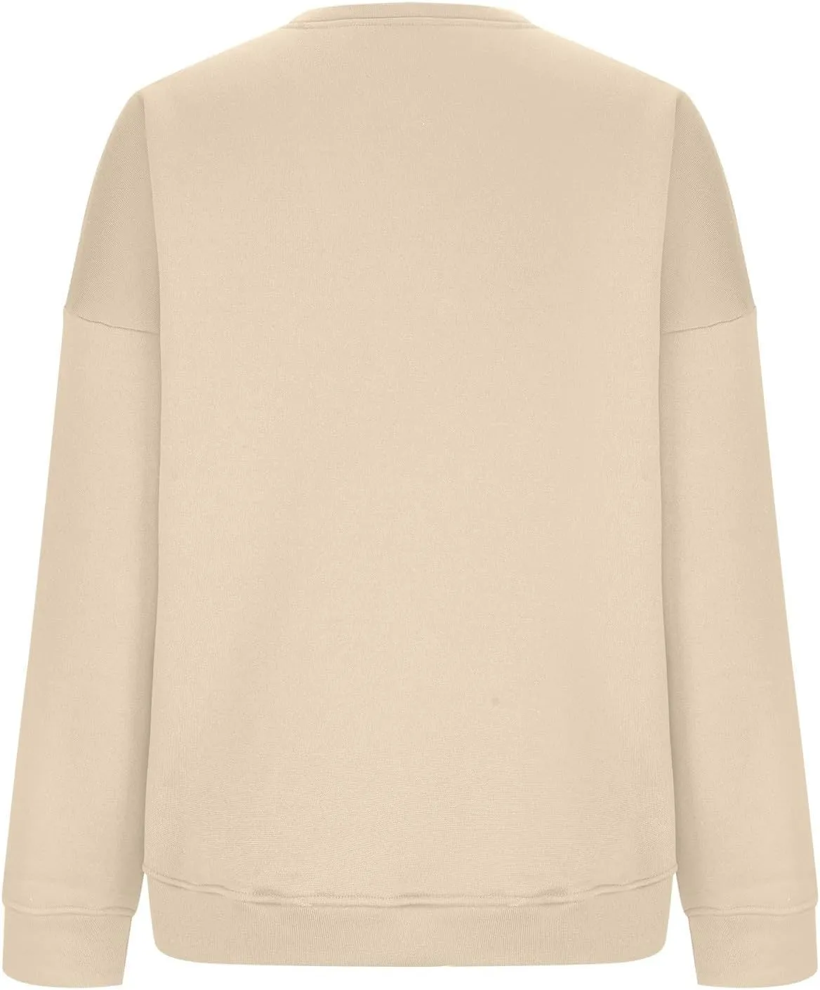 Ribbed Crewneck Sweatshirts for Women Trendy Comfy Oversized Sweatshirts Casual Long Sleeve Pullover Tops
