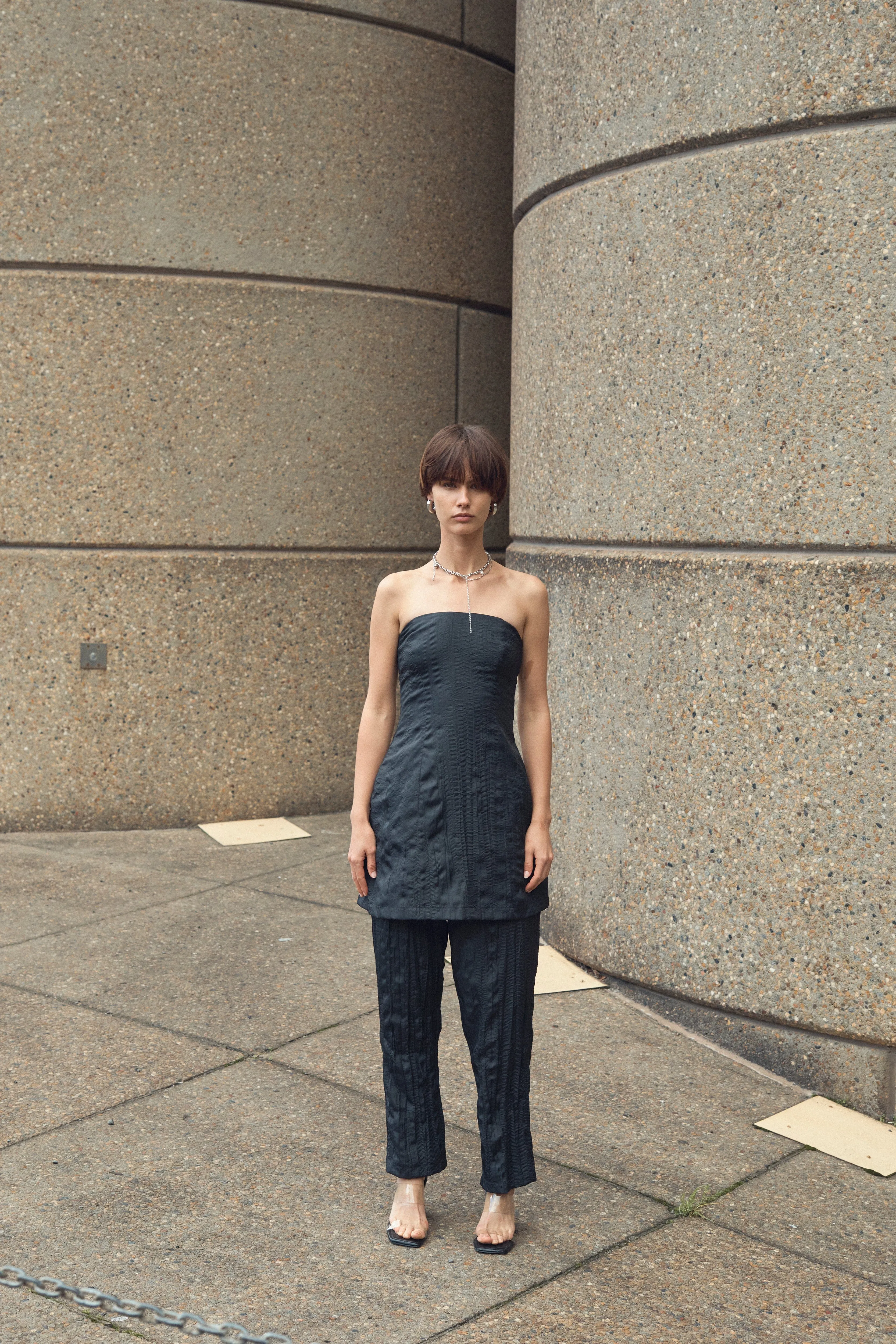 ROLLING WAVE TROUSERS | BLACK