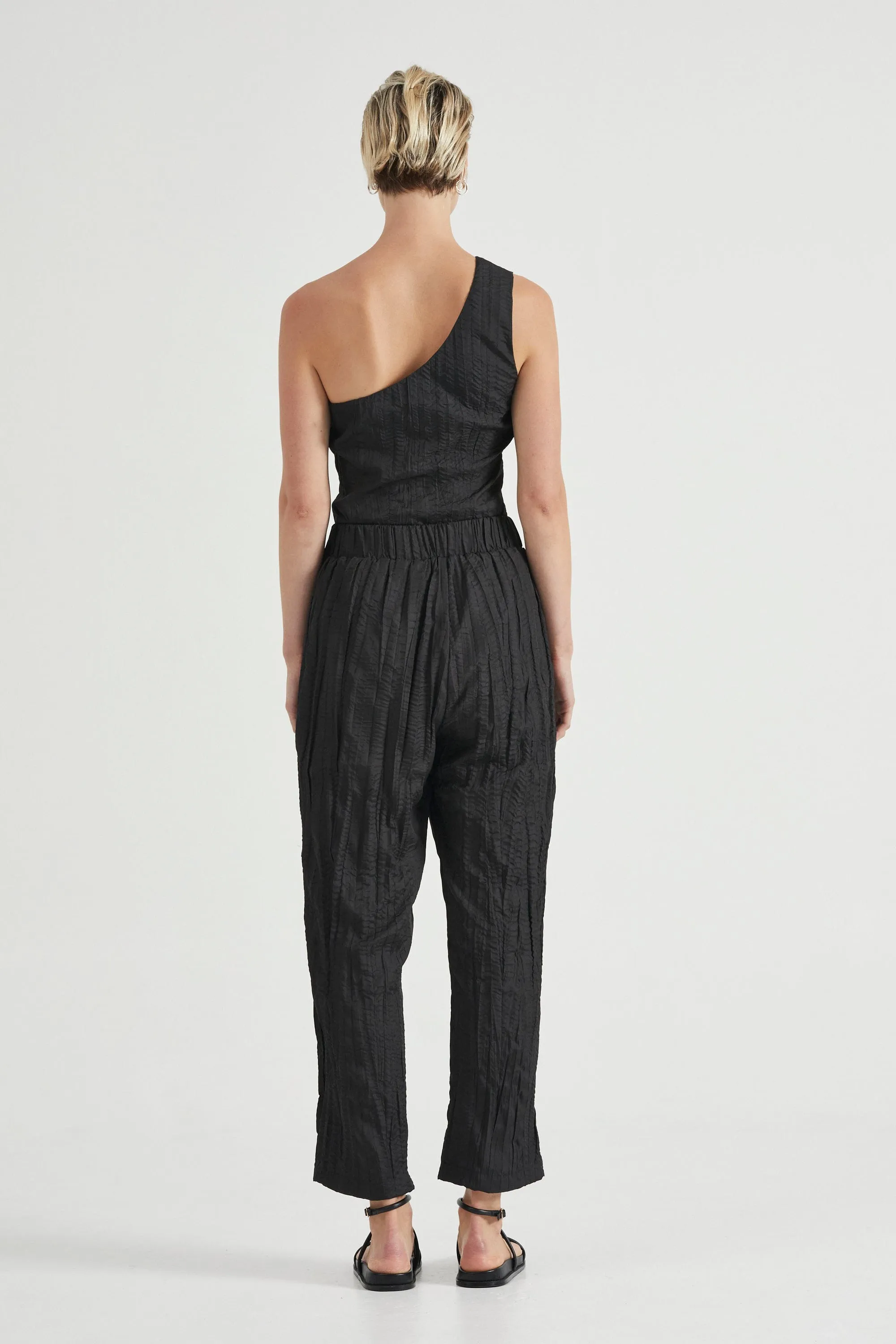 ROLLING WAVE TROUSERS | BLACK