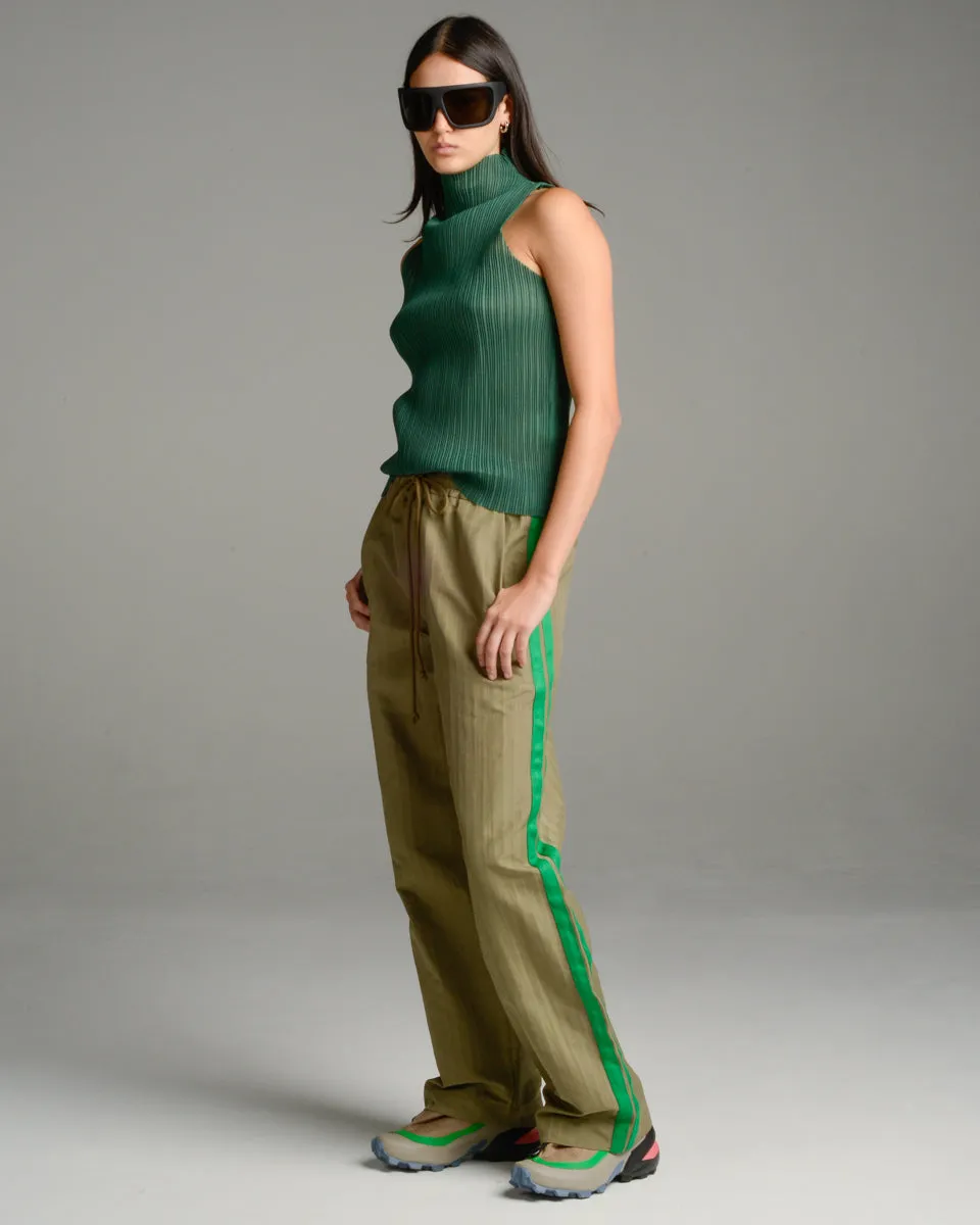 Sage Side Tape Pants