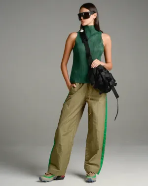 Sage Side Tape Pants