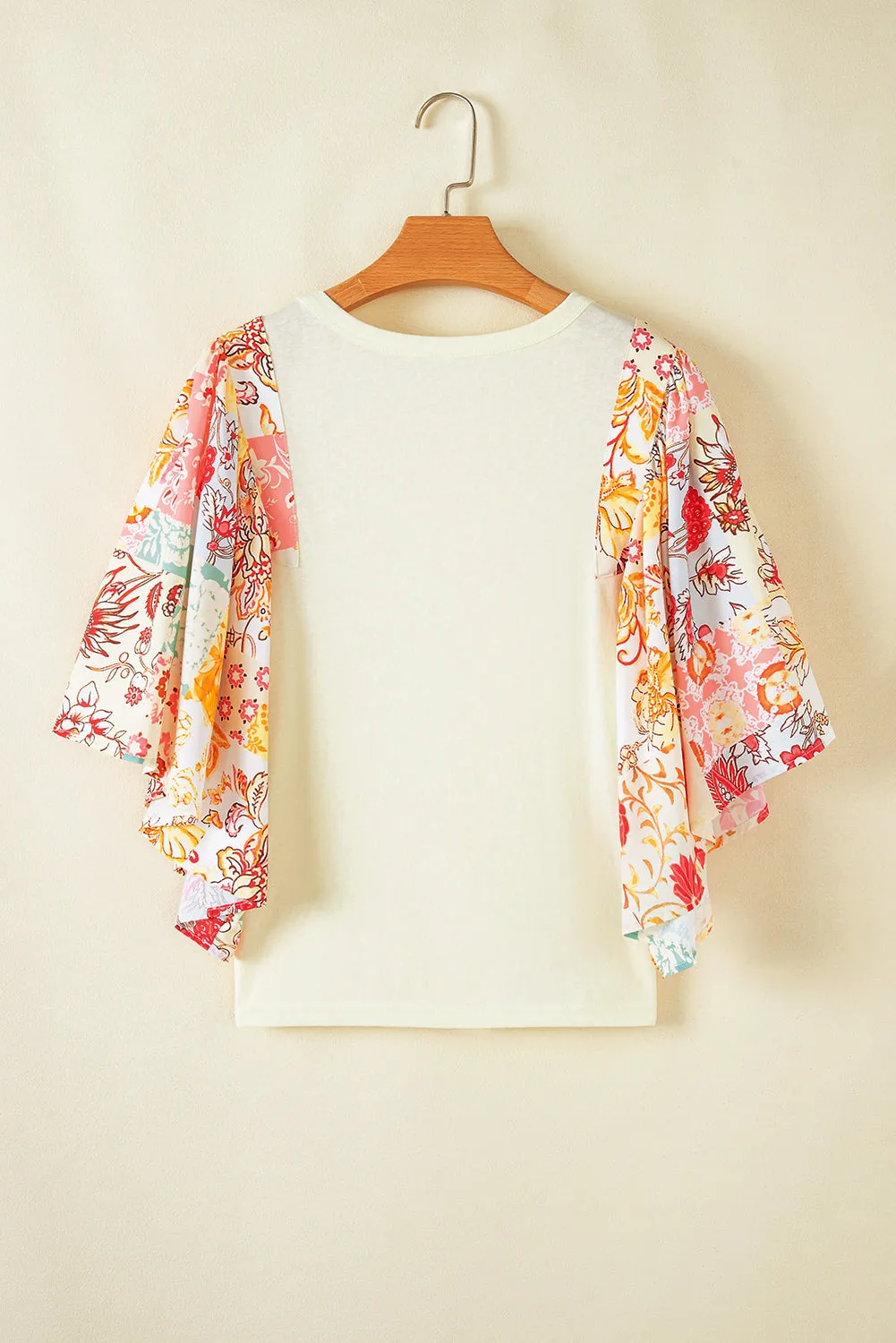 Sariyah Floral Half Batwing Sleeve Blouse