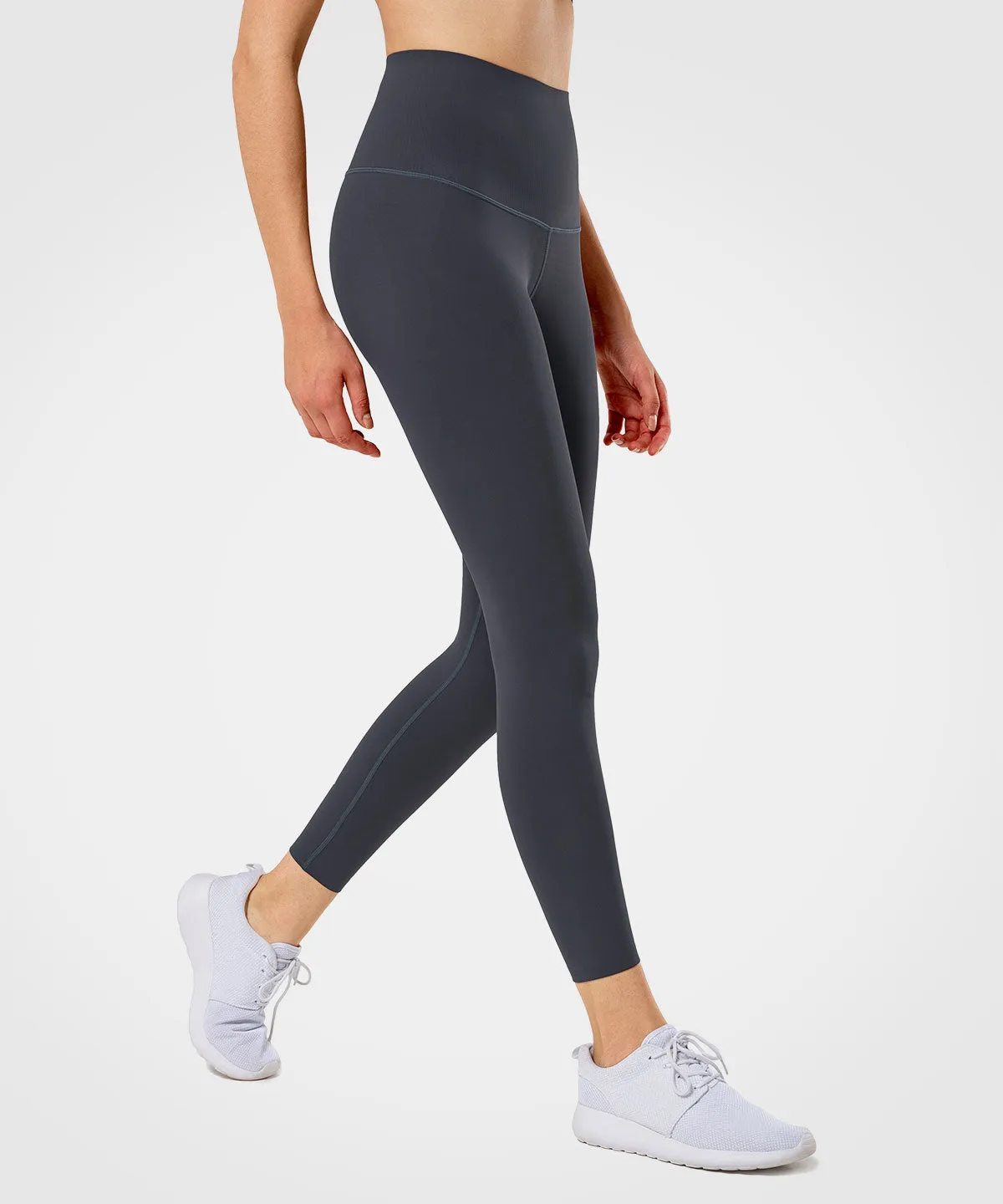 Sculpt High-Waisted Running Leggings 24"| Women's High Support Leggings