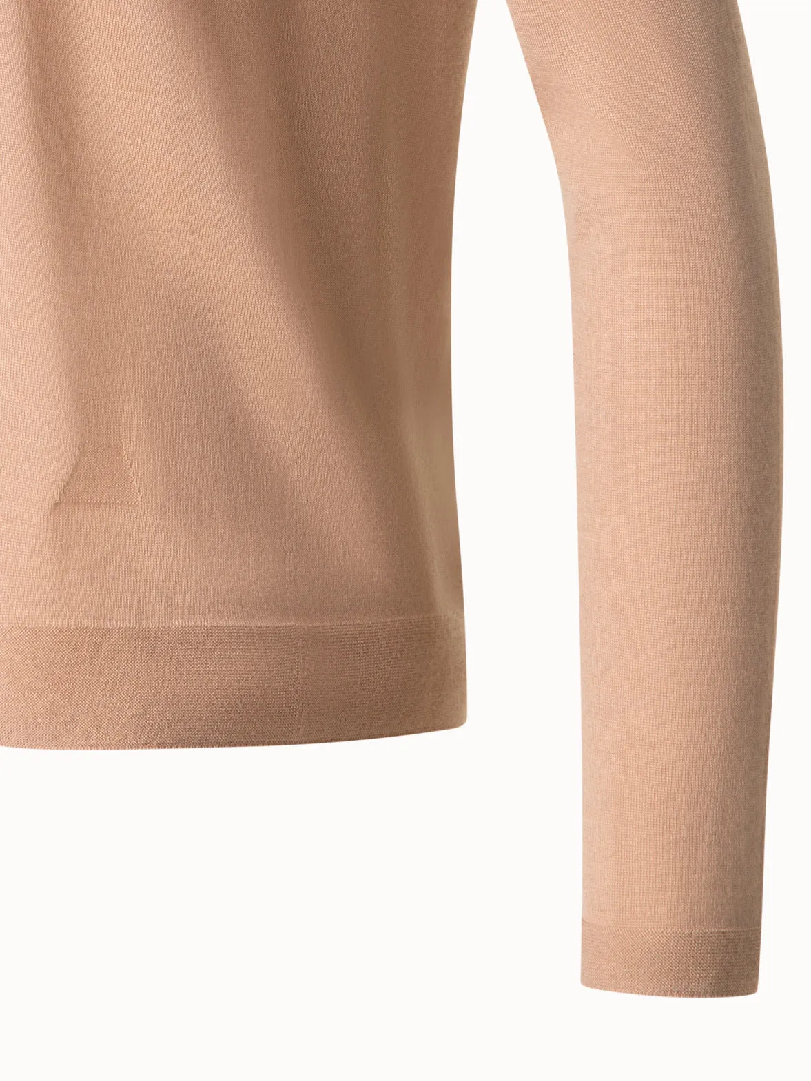 Seamless Cashmere and Silk Sweater