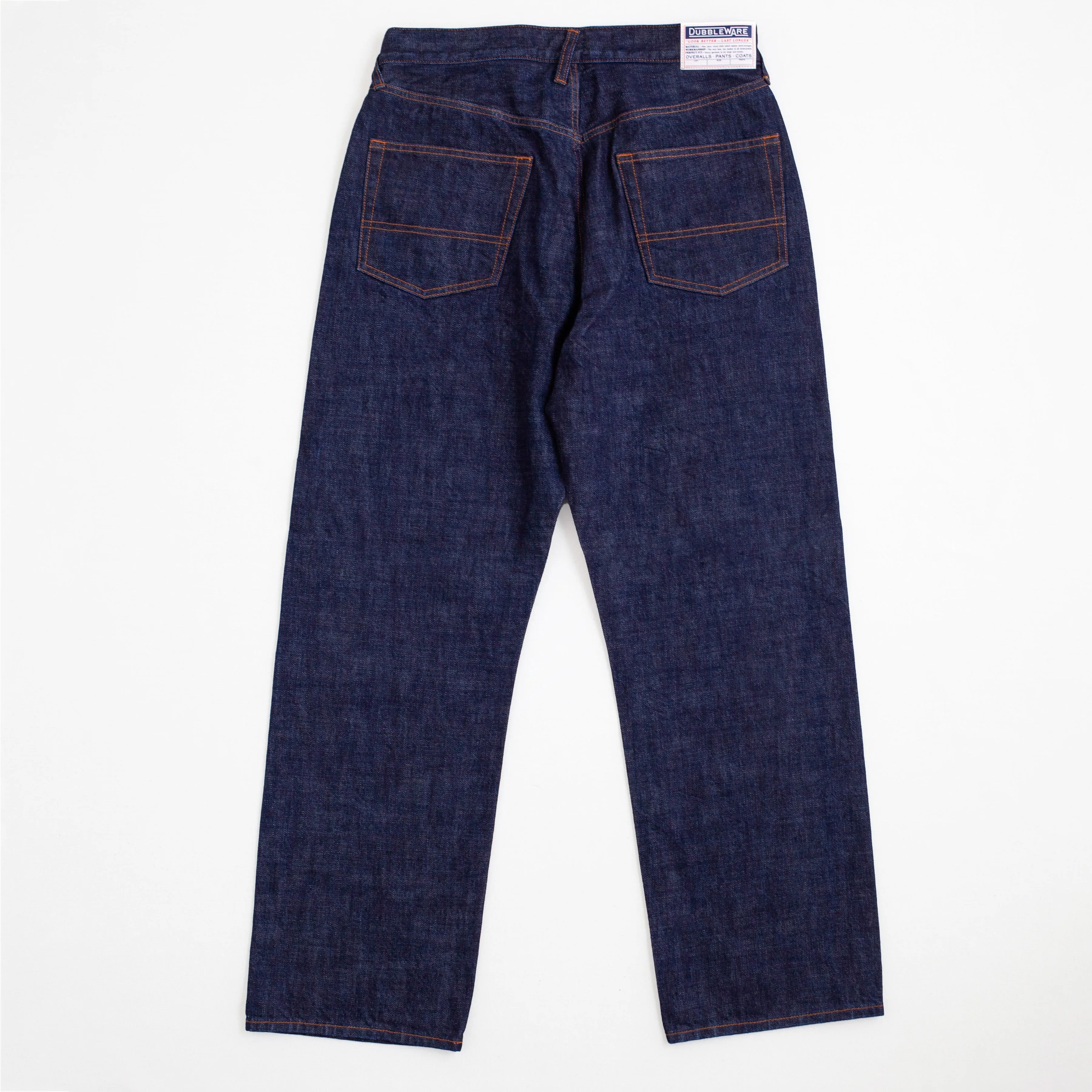 SELVEDGE STRAIGHT LEG DENIM JEAN - INDIGO