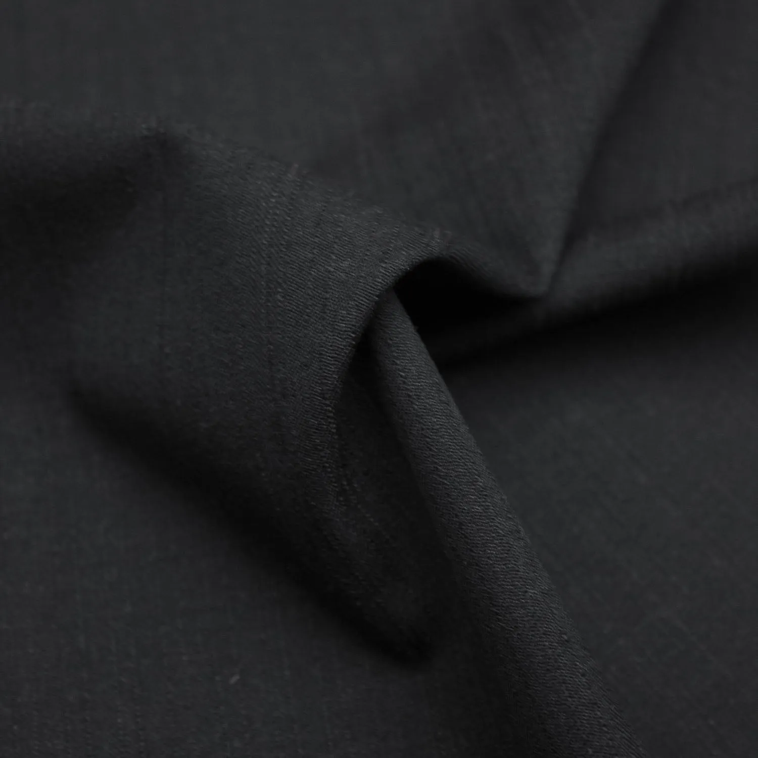 Serissa Dark Grey Texture Wool Suiting