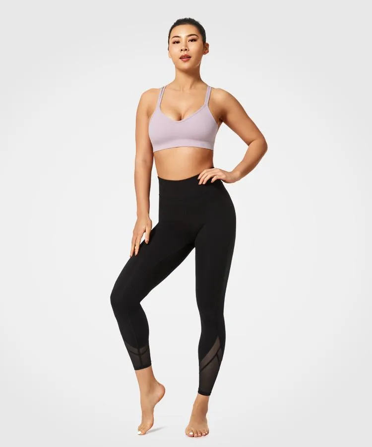 Shift Mesh Yoga Leggings 26"| Women's Light Support Leggings