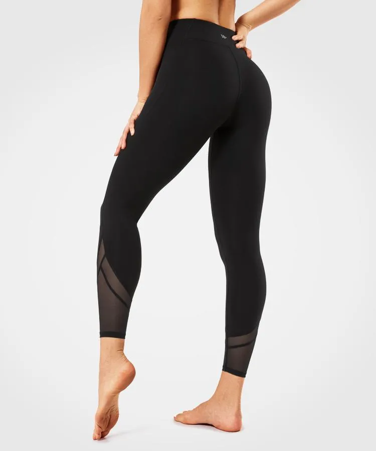 Shift Mesh Yoga Leggings 26"| Women's Light Support Leggings