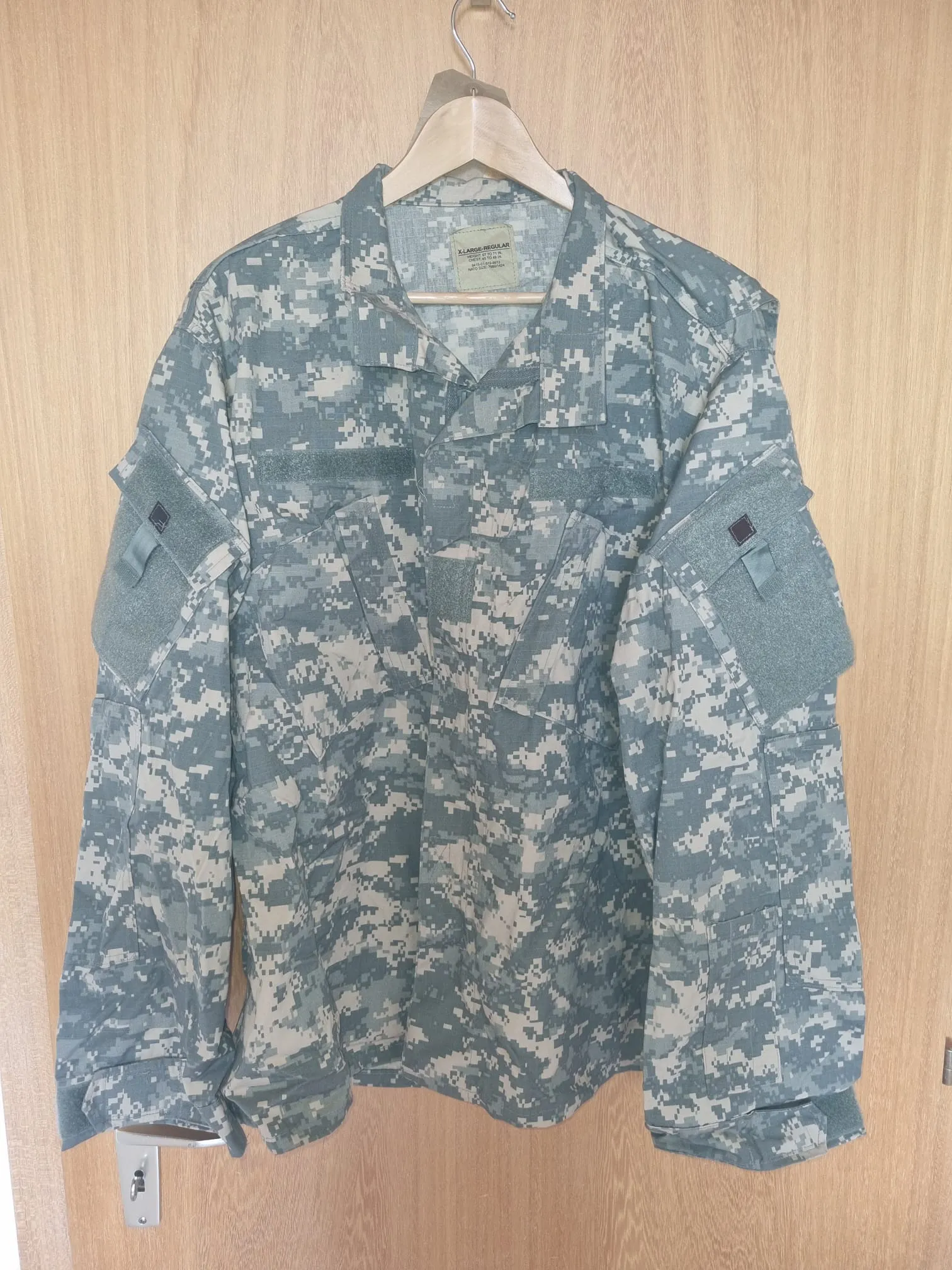 Shirt, US Army Combat Uniform ACU Pattern Size XL US