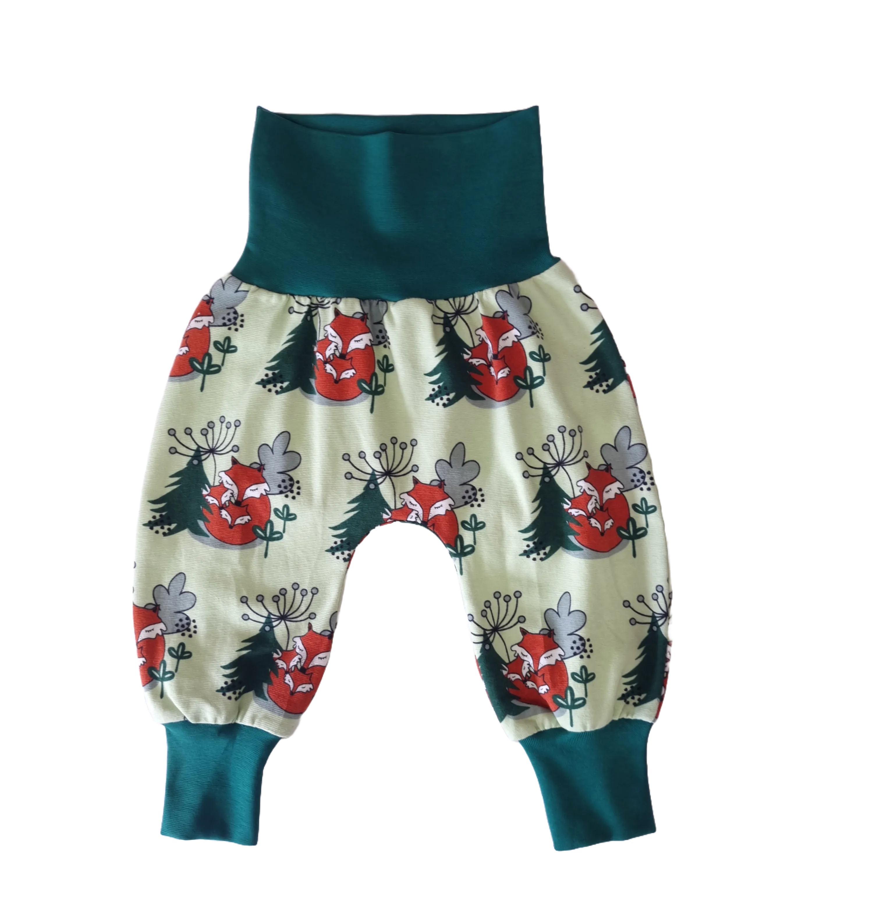 Snuggling Foxes - Harem Trousers