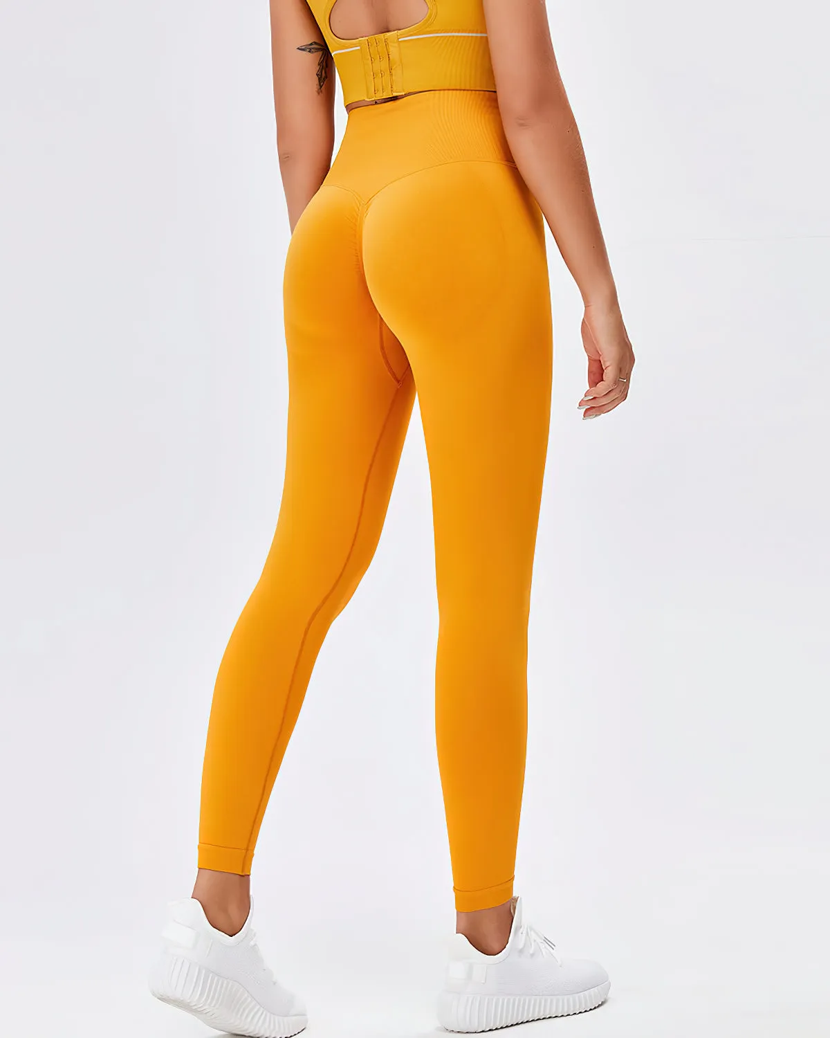 Sophia Seamless Leggings - Yellow
