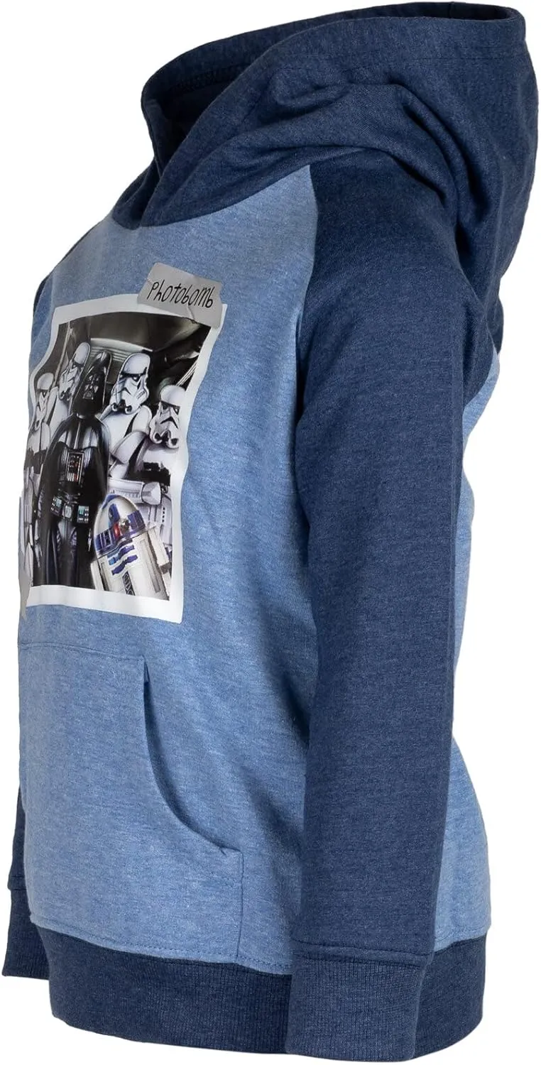 STAR WARS R2-D2 Stormtrooper Darth Vader Fleece Hoodie Toddler to Big Kid