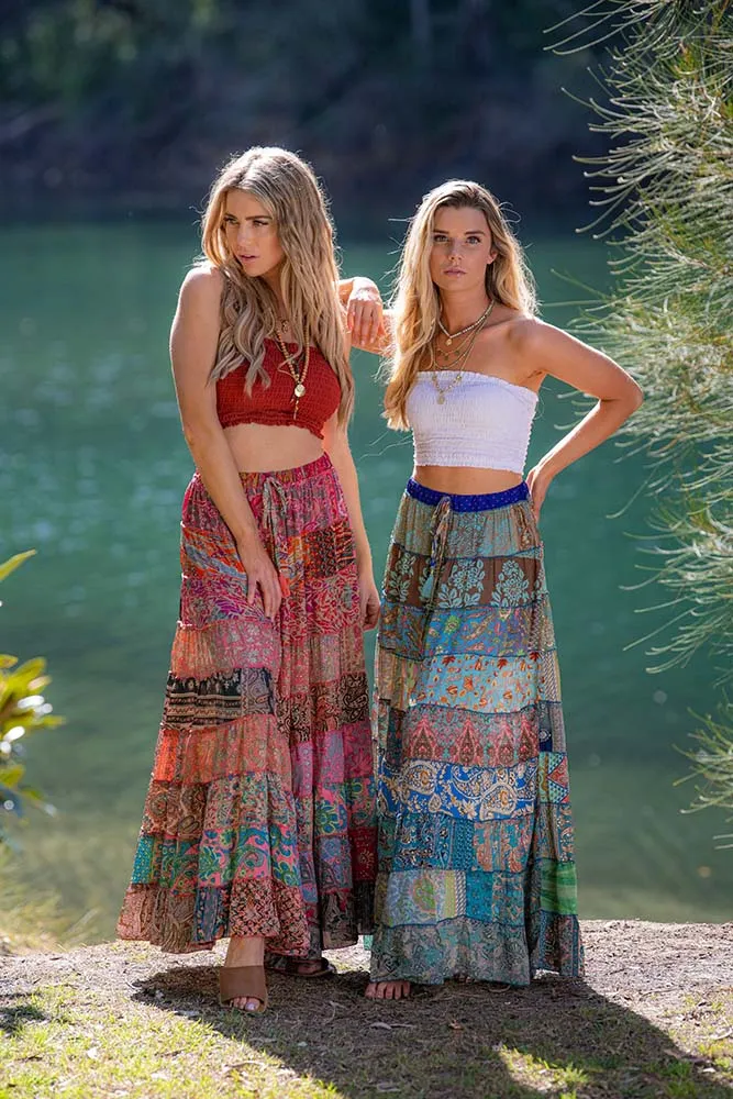 Stevie Skirt - Blue | Cienna
