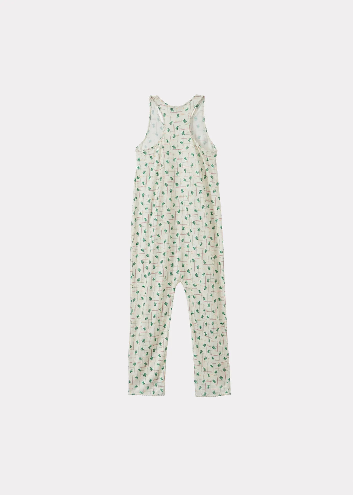 SWORDFISH CHILDREN'S COTTON ROMPER - ROSE POP GEO PRINT