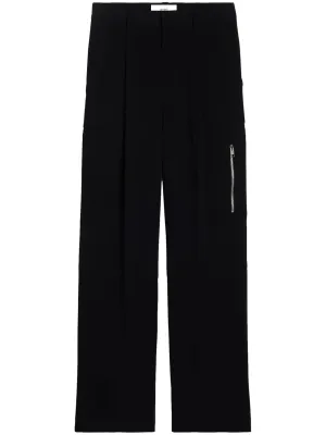 Tailored Wide-Leg Trousers