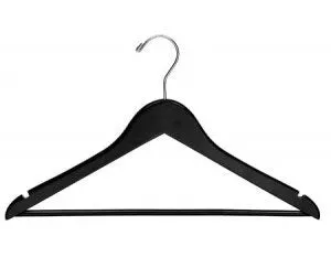 The Great American Hanger Company Black Suit Hangers