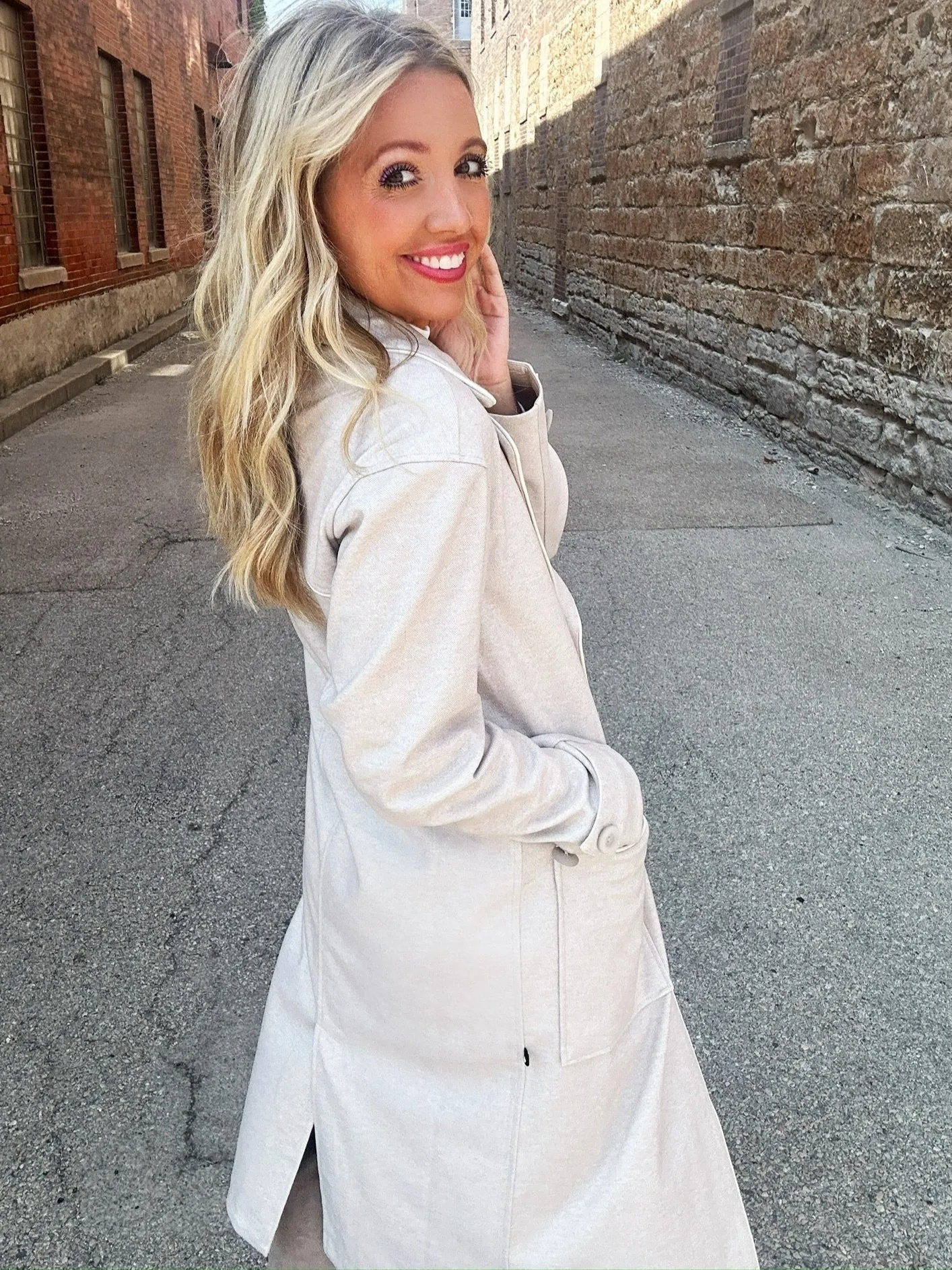 Thrive Societe Quinn Trench Coat