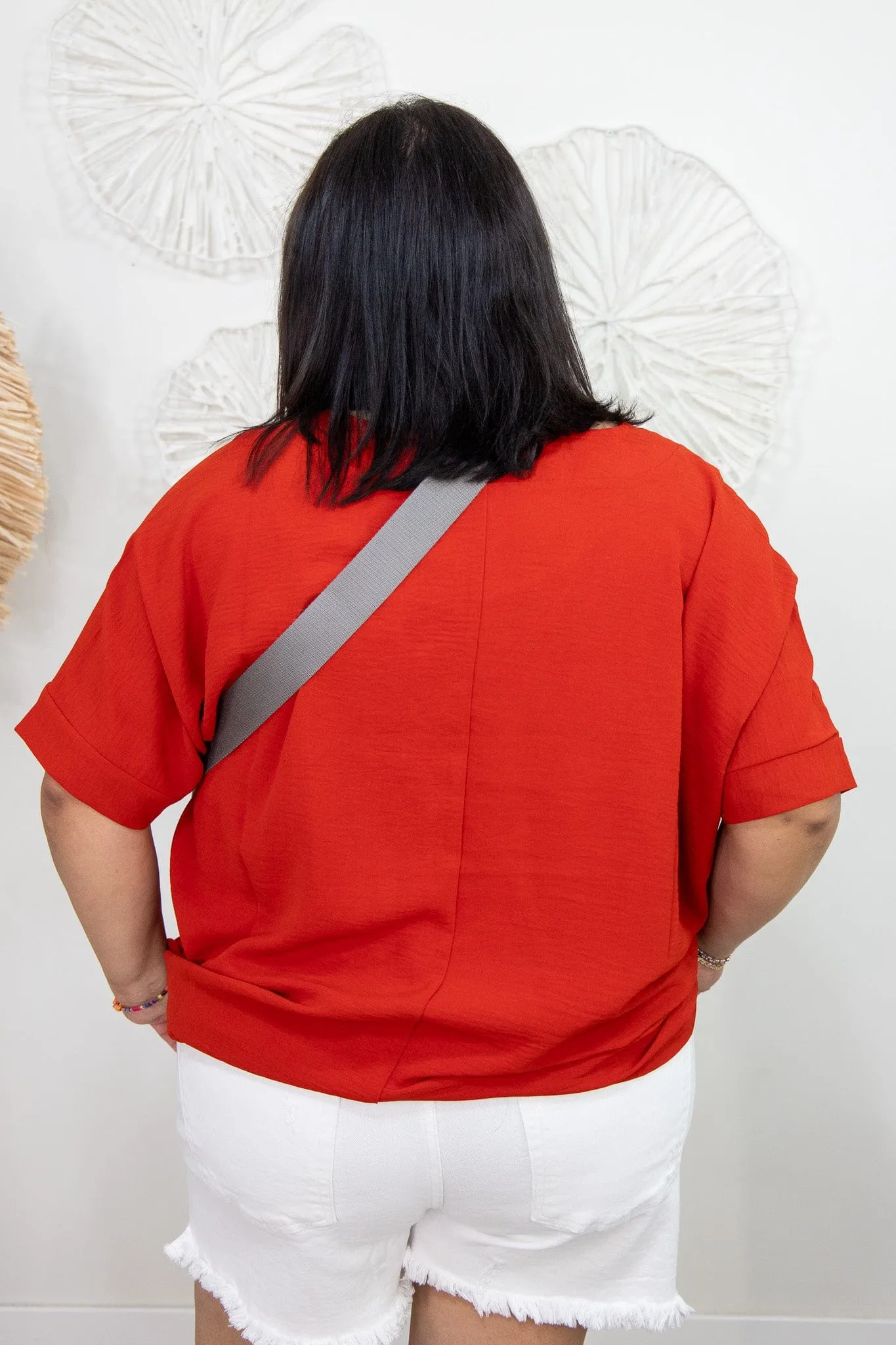 Tomato Breezy Blouse