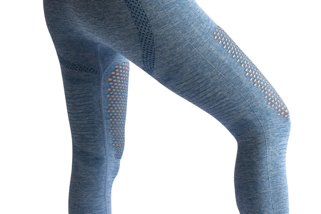 Trail Seamless Leggings - Blue