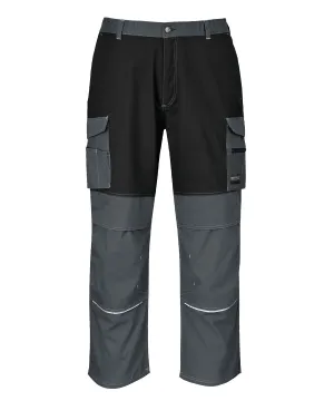 Two-Tone Zoom Grey/Black - Granite trousers (KS13) regular fit