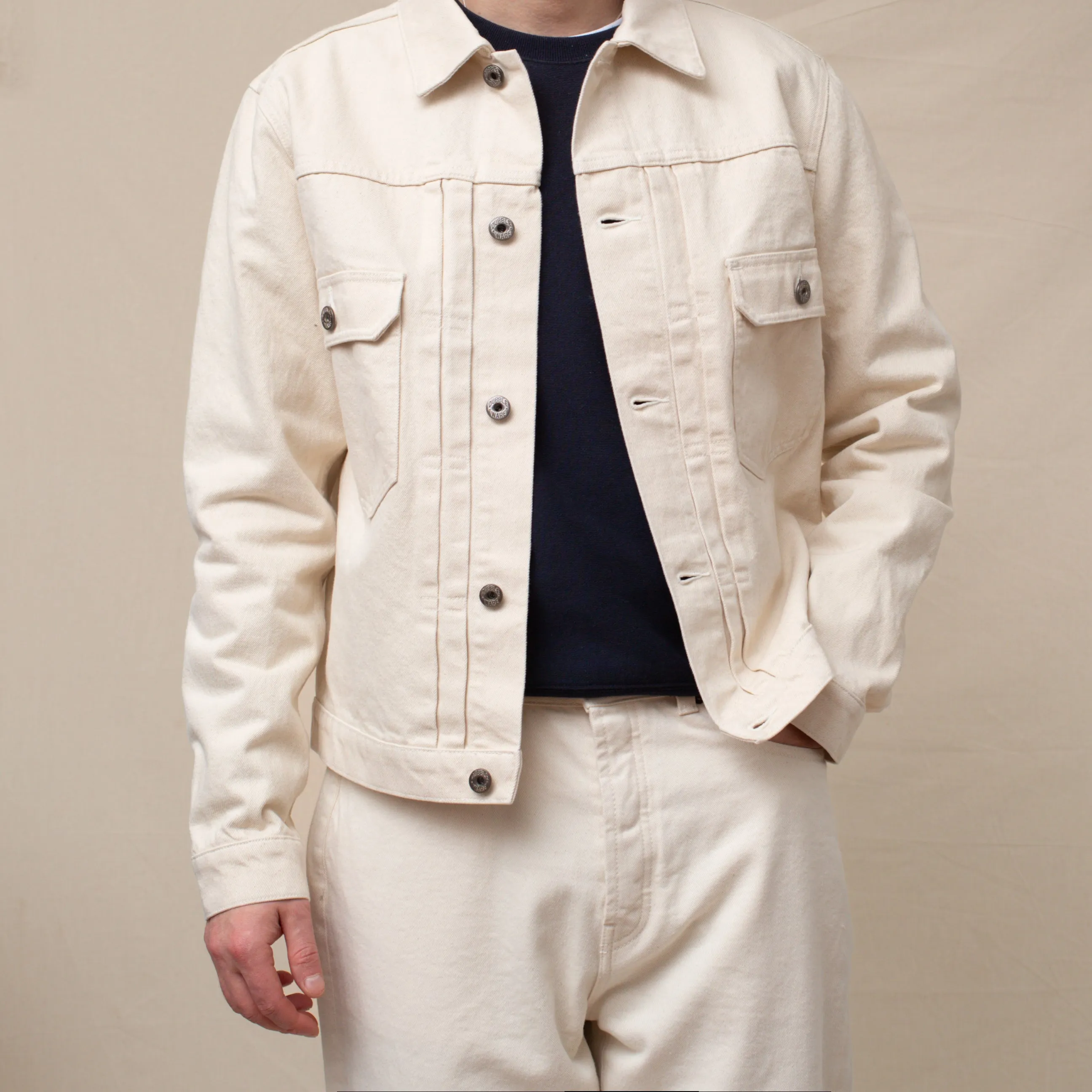 TYPE II DENIM JACKET - ECRU