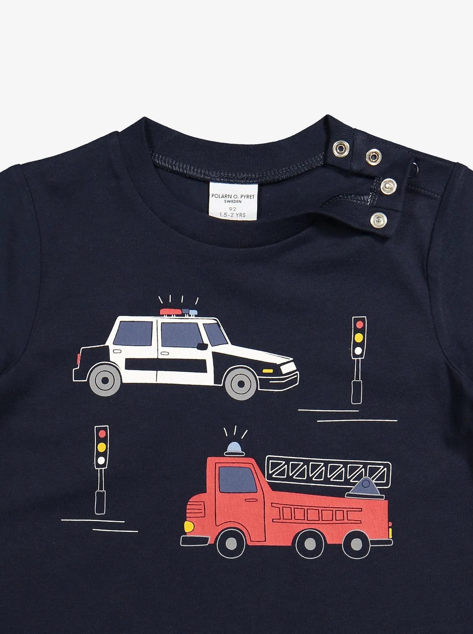 Vehicle Print Kids T-Shirt