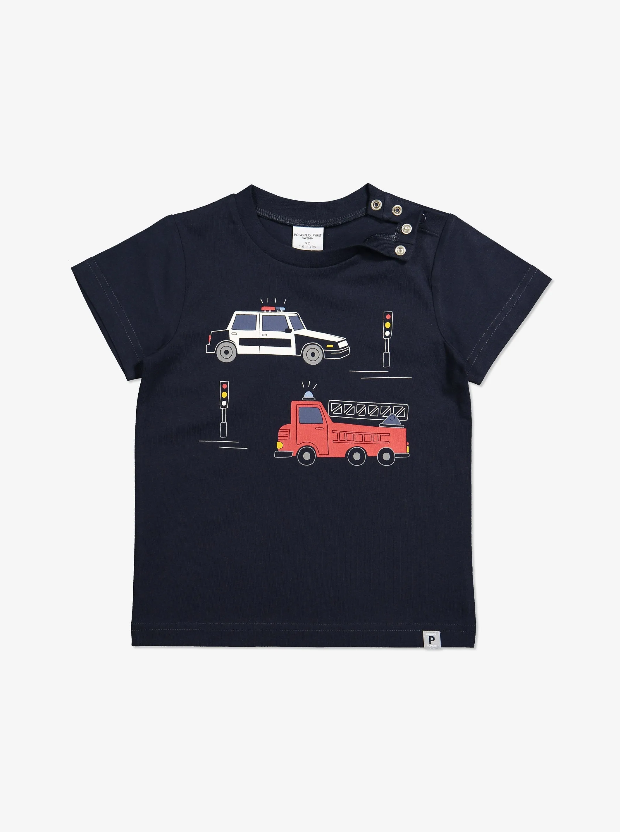 Vehicle Print Kids T-Shirt