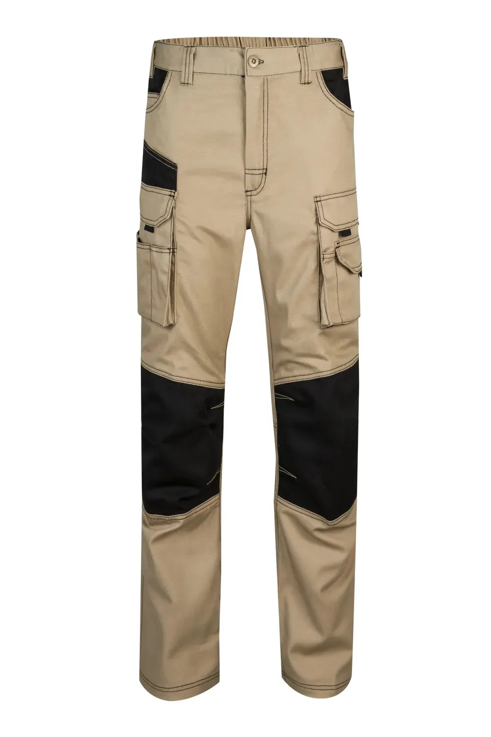 Velilla - TWO-TONE CANVAS TROUSERS