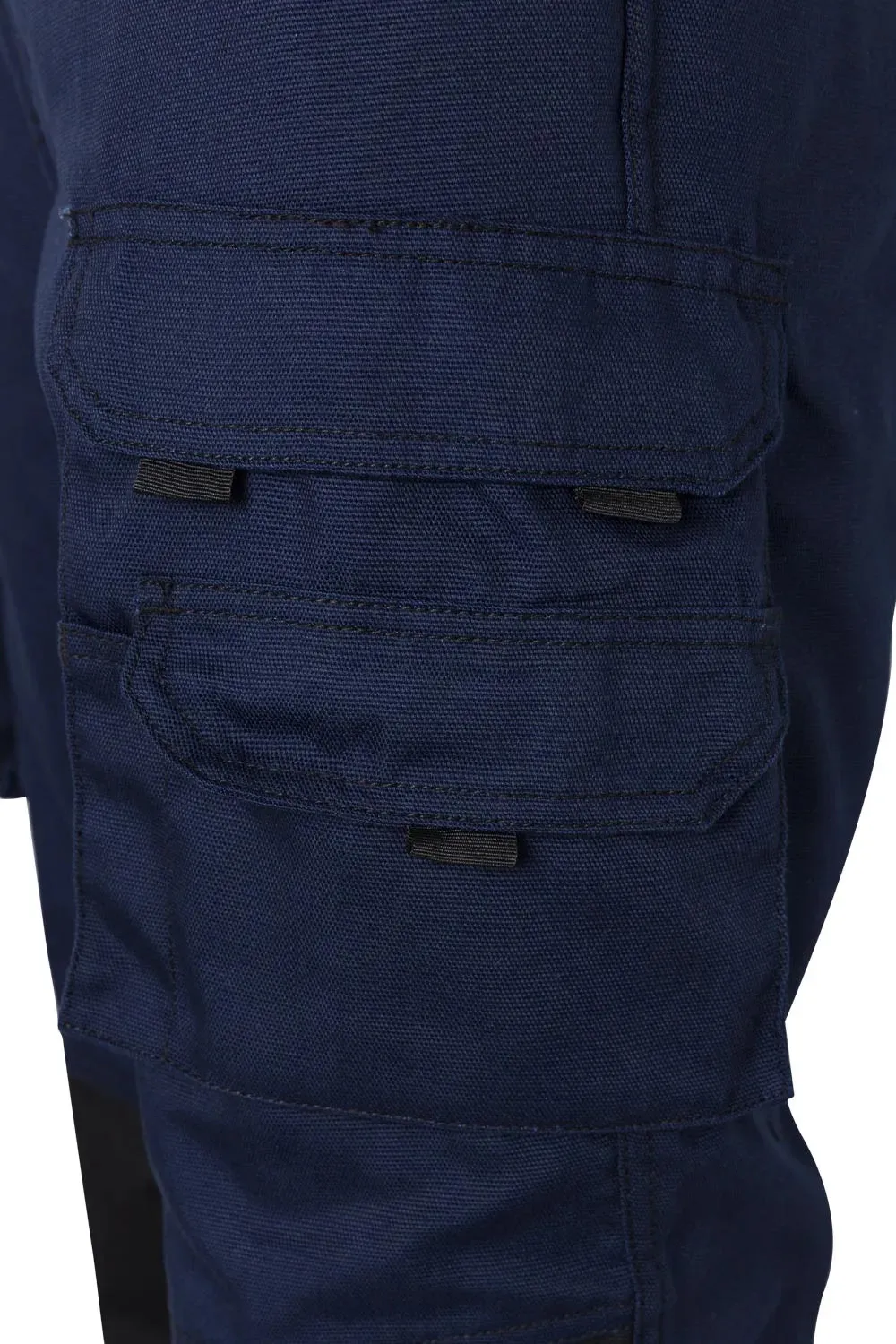 Velilla - TWO-TONE CANVAS TROUSERS