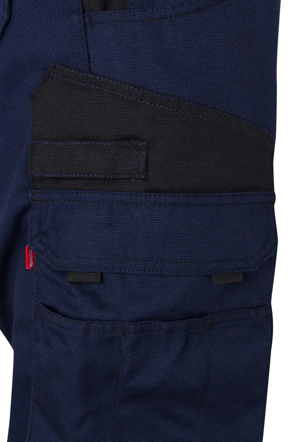 Velilla - TWO-TONE CANVAS TROUSERS