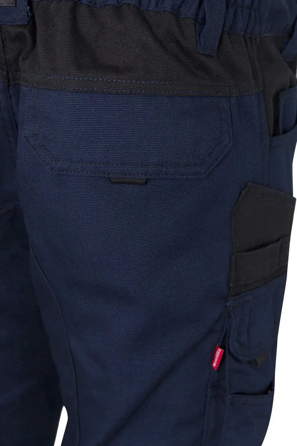 Velilla - TWO-TONE CANVAS TROUSERS