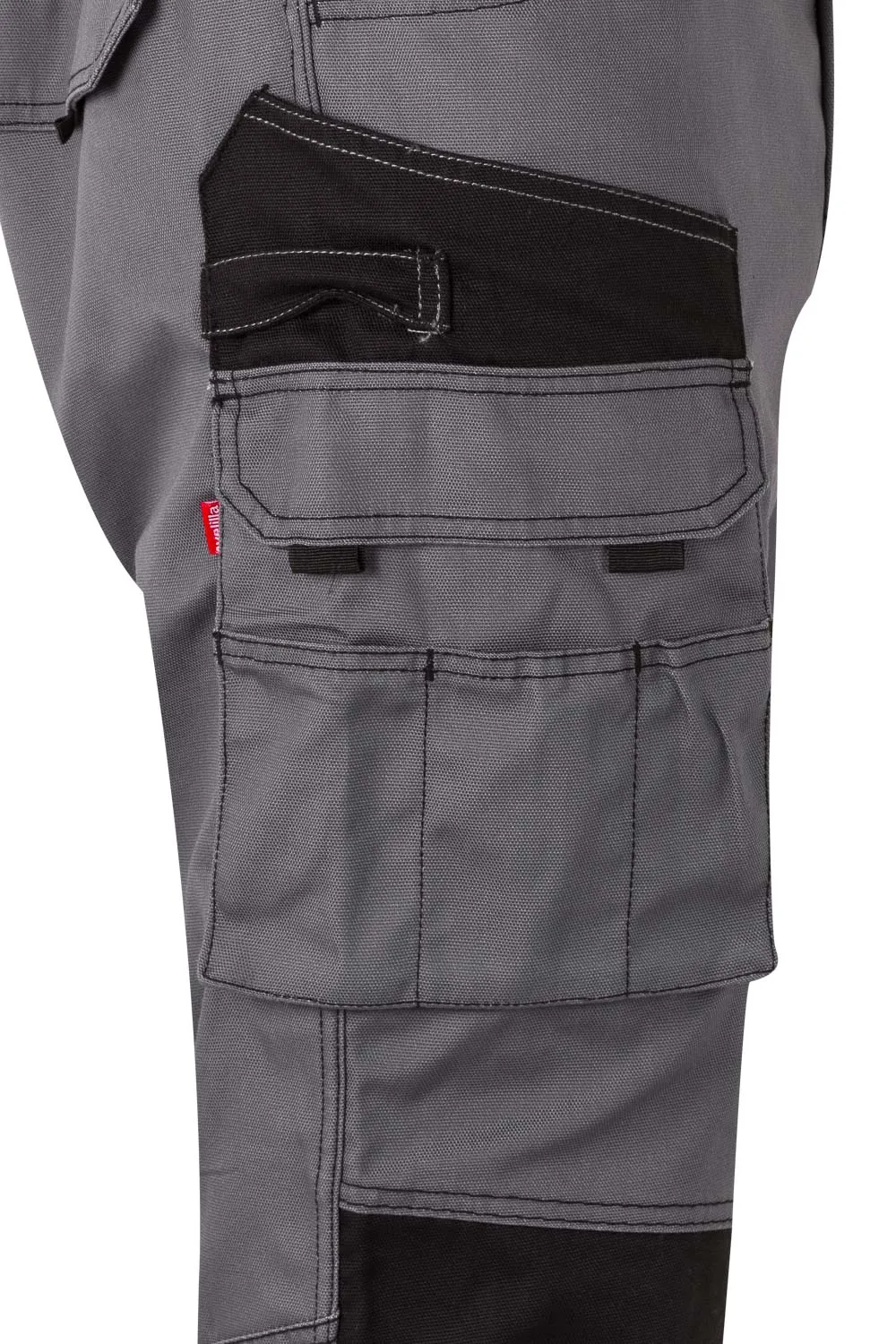 Velilla - TWO-TONE CANVAS TROUSERS