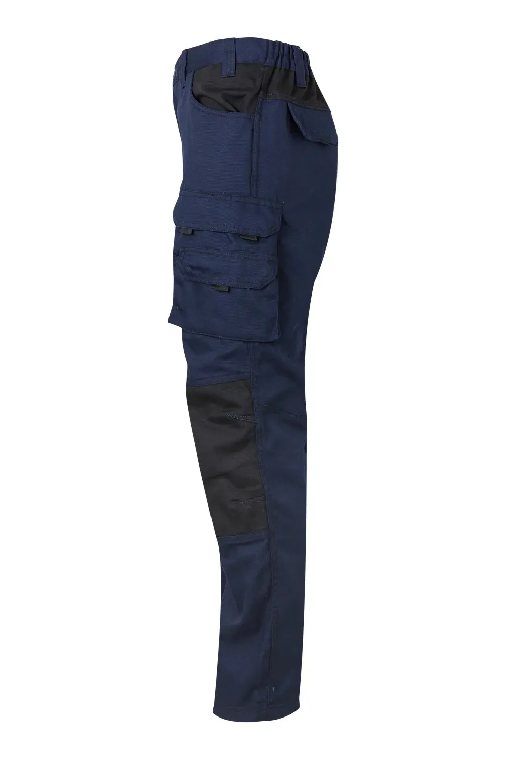 Velilla - TWO-TONE CANVAS TROUSERS