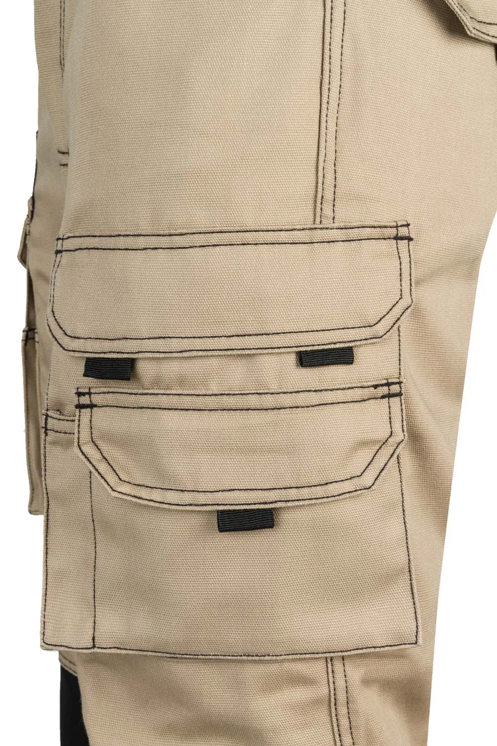 Velilla - TWO-TONE CANVAS TROUSERS