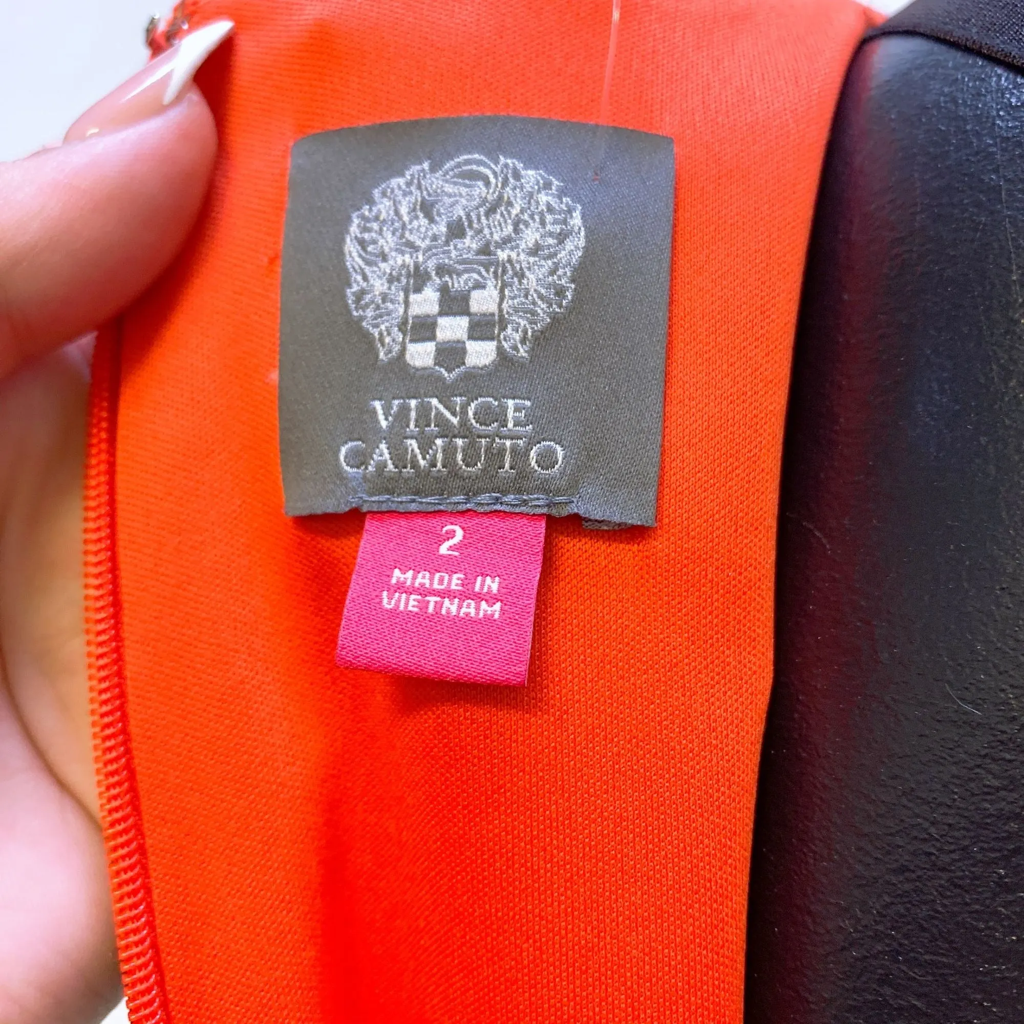 Vince Camuto Sleeveless Chevron Print Dress 2