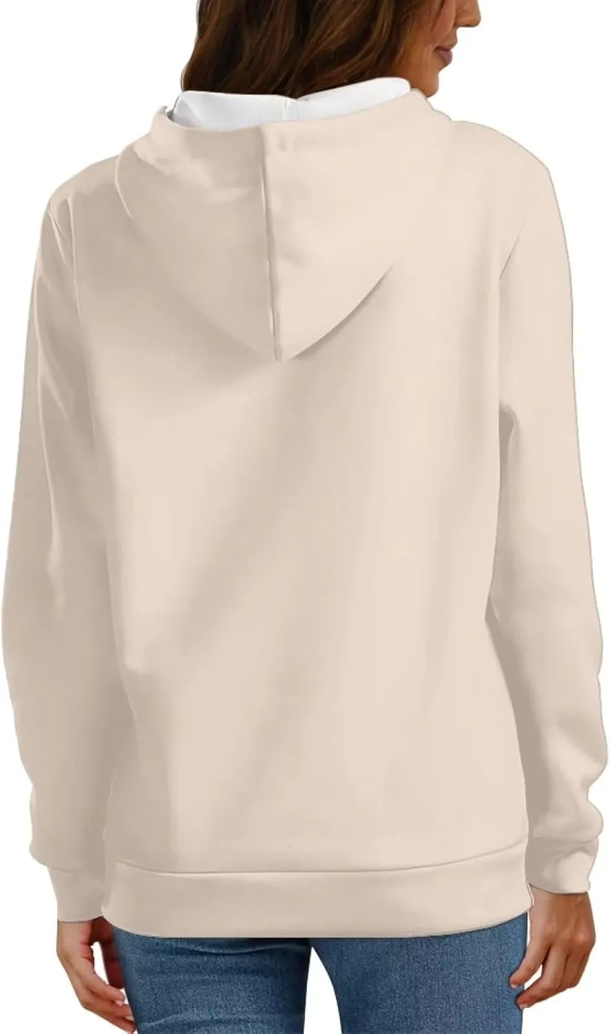 WELLFLYHOM Womens Sweatshirts Pullover Hoodies Teens Sportwear Fall Tops