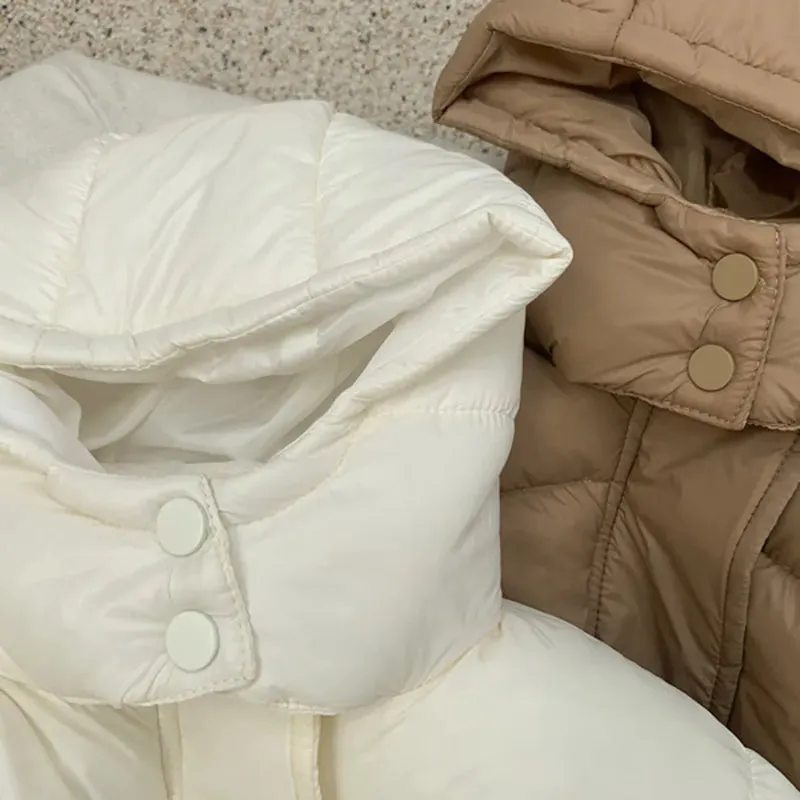 Winter Kids Parkas Korean Style Outerwear