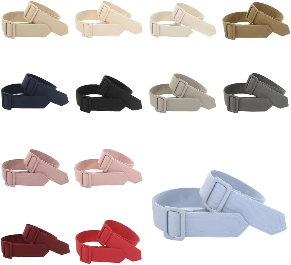 Women Wind Trench Coat Sleeve Cuff Replacement with Adjustable Buckle for Overcoat Jacket