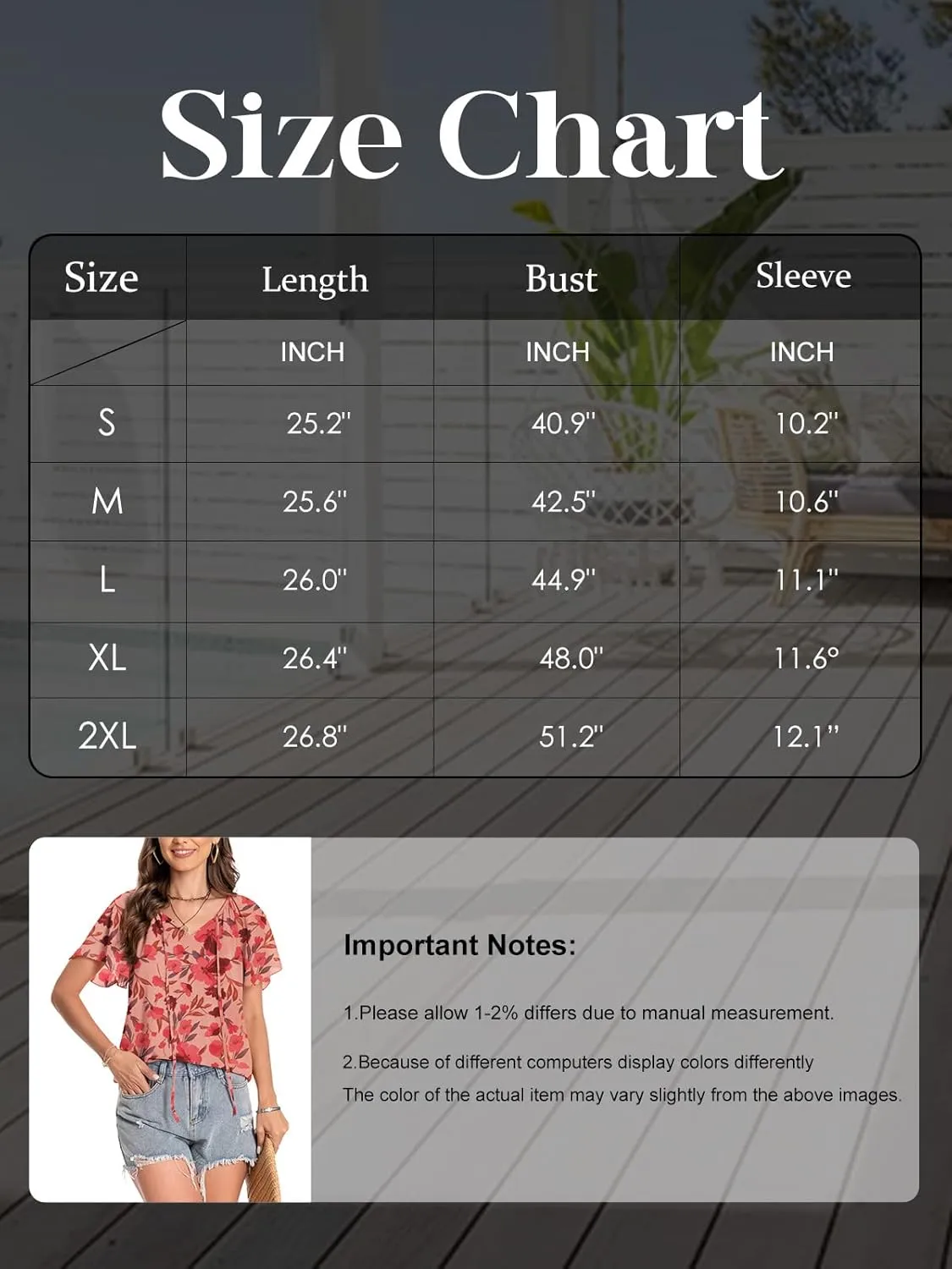 Women's Casual Floral Ruffle Short Sleeve Tops Cute Boho V Neck Loose Blouses Summer Fall Shirts
