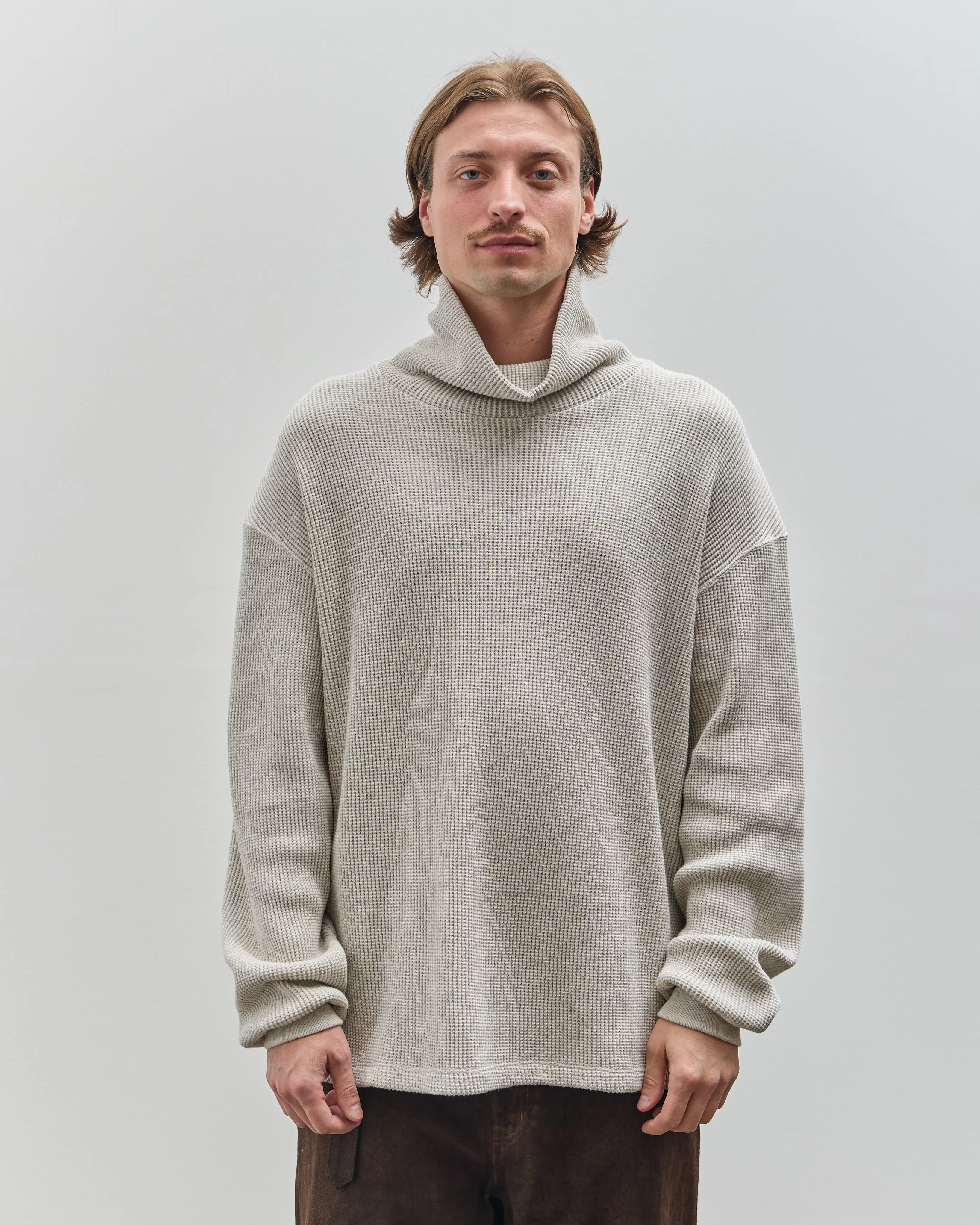 Yoko Sakamoto Thermal LS High Neck, Oatmeal
